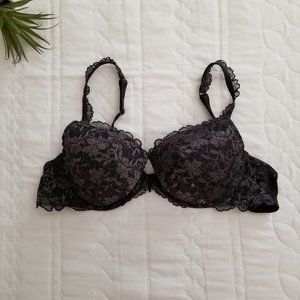 Victoria's Secret Angels Push Up Bra Black (36C)